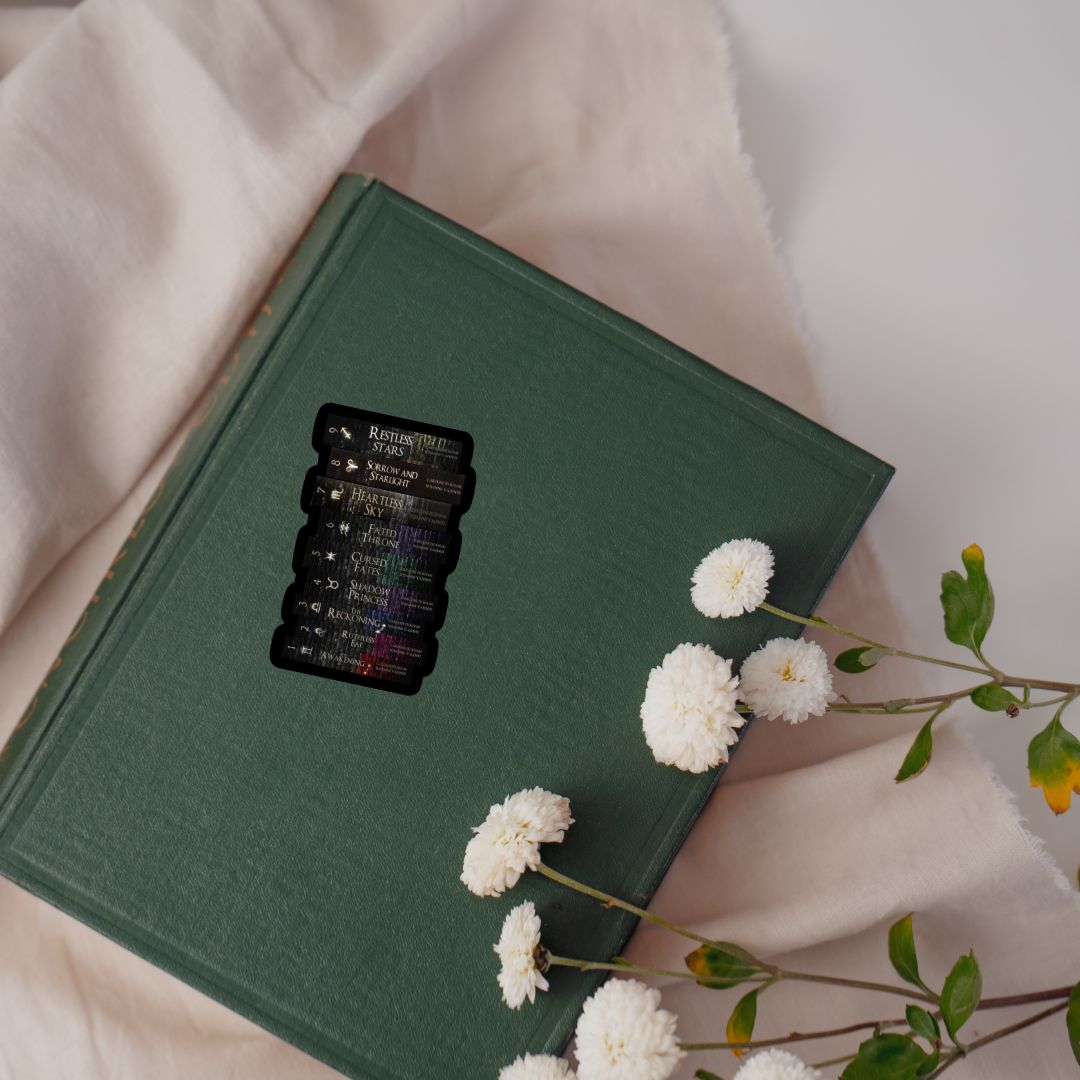 Zodiac Academy Book Stack Sticker | Officially Licensed