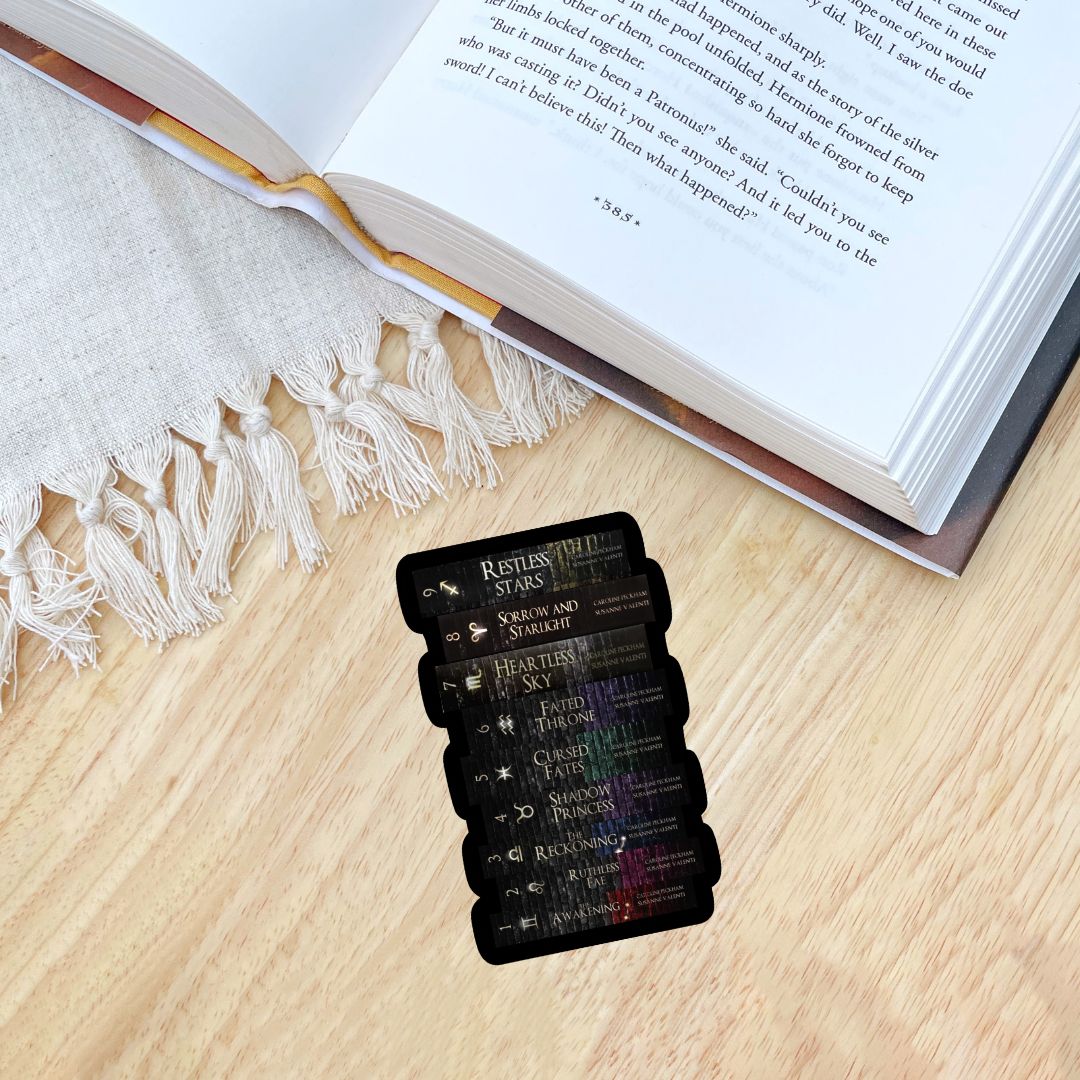 Zodiac Academy Book Stack Sticker | Officially Licensed