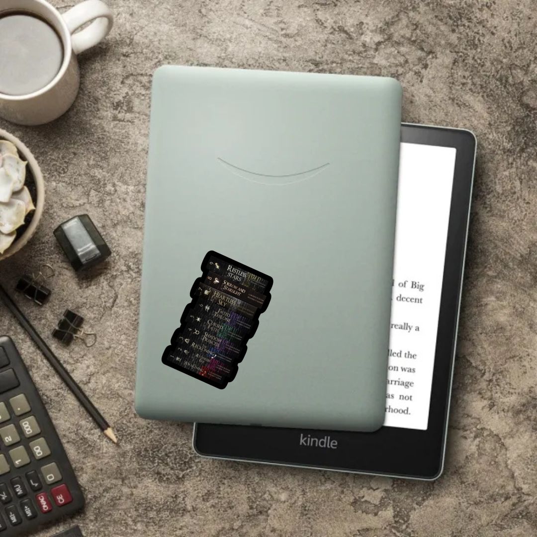 Zodiac Academy Book Stack Sticker | Officially Licensed