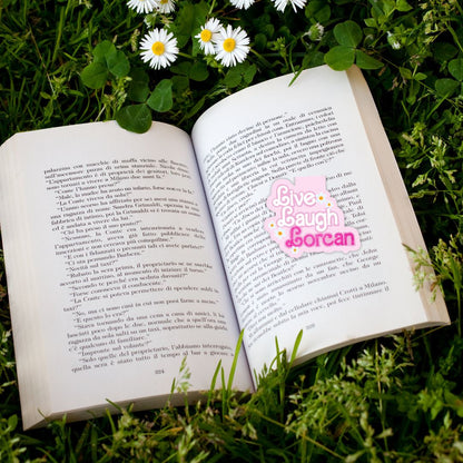 Throne of Glass Live Laugh Lorcan Magnetic Bookmark