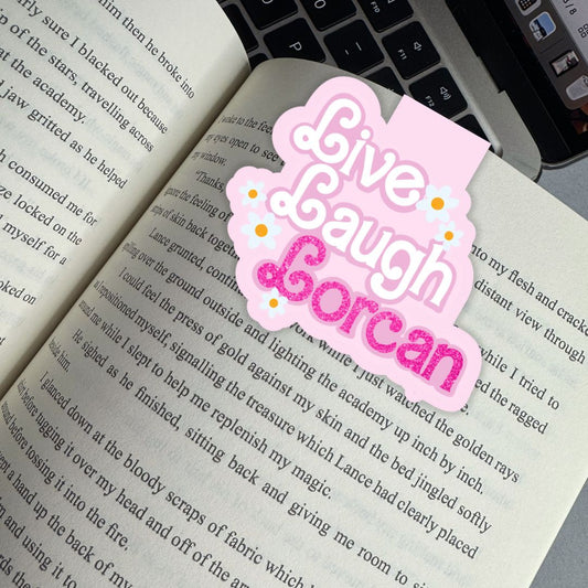 Throne of Glass Live Laugh Lorcan Magnetic Bookmark
