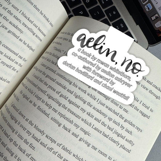 Throne of Glass Aelin No Magnetic Bookmark