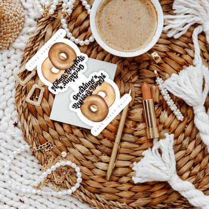 Zodiac Academy Geraldine's Buttery Bagels Magnetic Bookmark | Officially Licensed