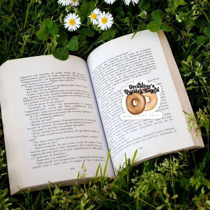 Zodiac Academy Geraldine's Buttery Bagels Magnetic Bookmark | Officially Licensed