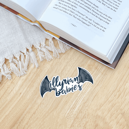 Illyrian Babies Sticker | Bat Boys | Bookish | ACOTAR Merch - Serafine Art & Design - 