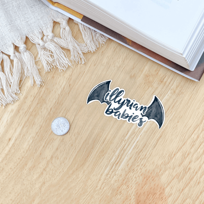 Illyrian Babies Sticker | Bat Boys | Bookish | ACOTAR Merch - Serafine Art & Design - 