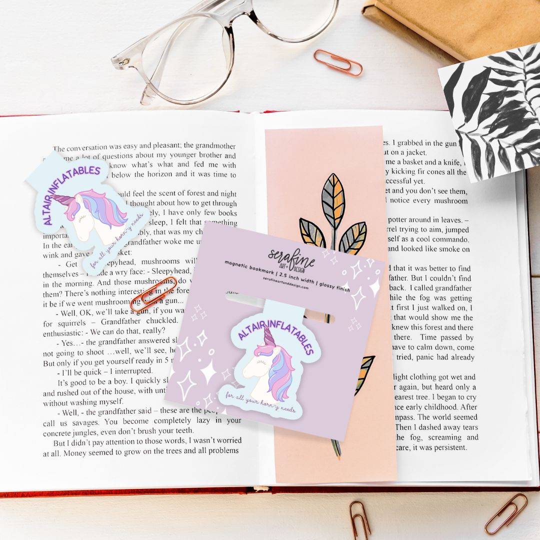Zodiac Academy Altair Inflatables Magnetic Bookmark | Officially Licensed