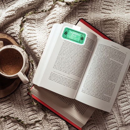 Romance Book Tropes Magnetic Bookmark