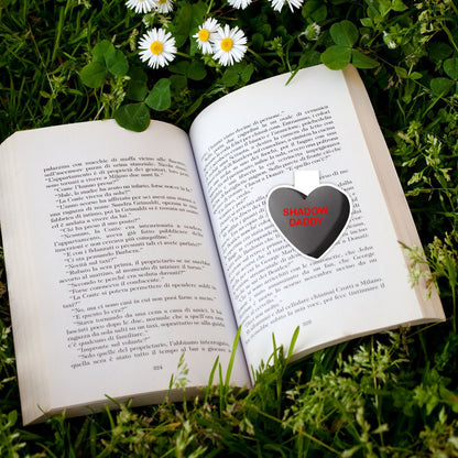 Shadow Daddy Bookish Heart Candies Magnetic Bookmark