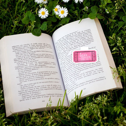 Romance Book Tropes Magnetic Bookmark
