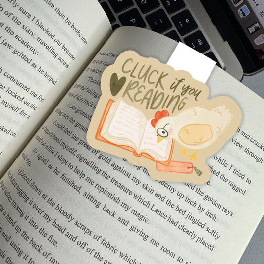 Cluck If You Love Reading Magnetic Bookmark
