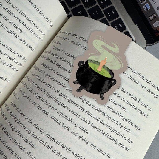 ACOTAR Nesta Vulgar Gesture Magnetic Bookmark
