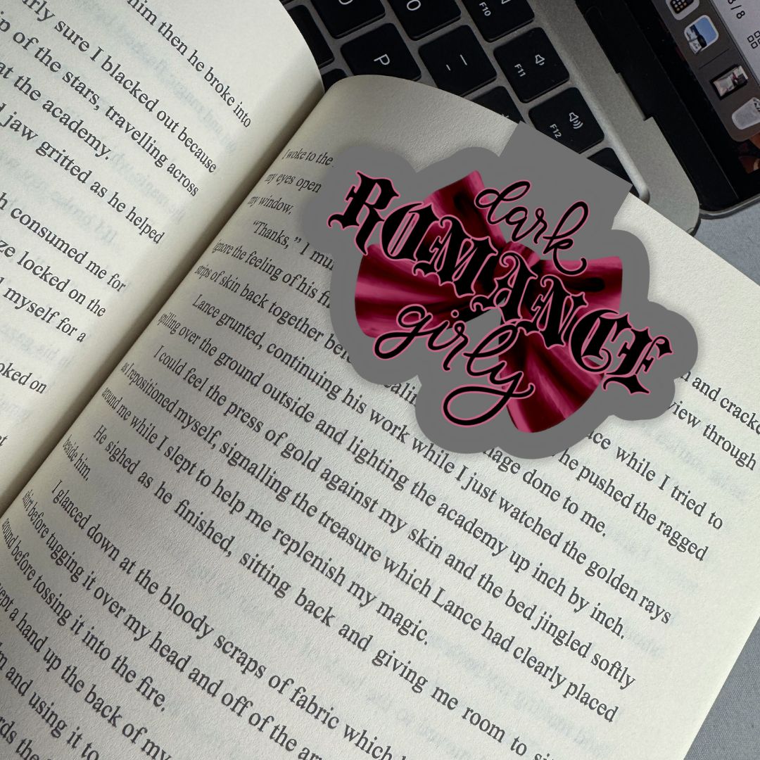Dark Romance Girly Magnetic Bookmark