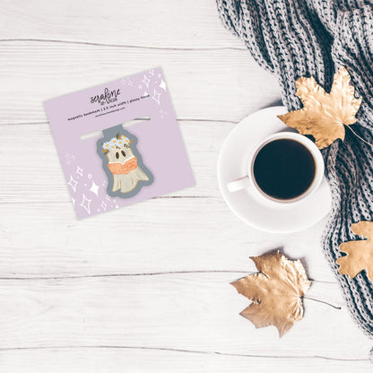 Garden Ghost Magnetic Bookmark