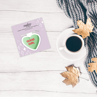 Good Girl Bookish Candies Magnetic Bookmark