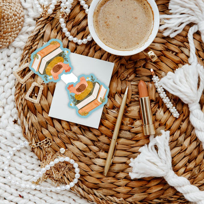 Bookish Chicken Magnetic Bookmark