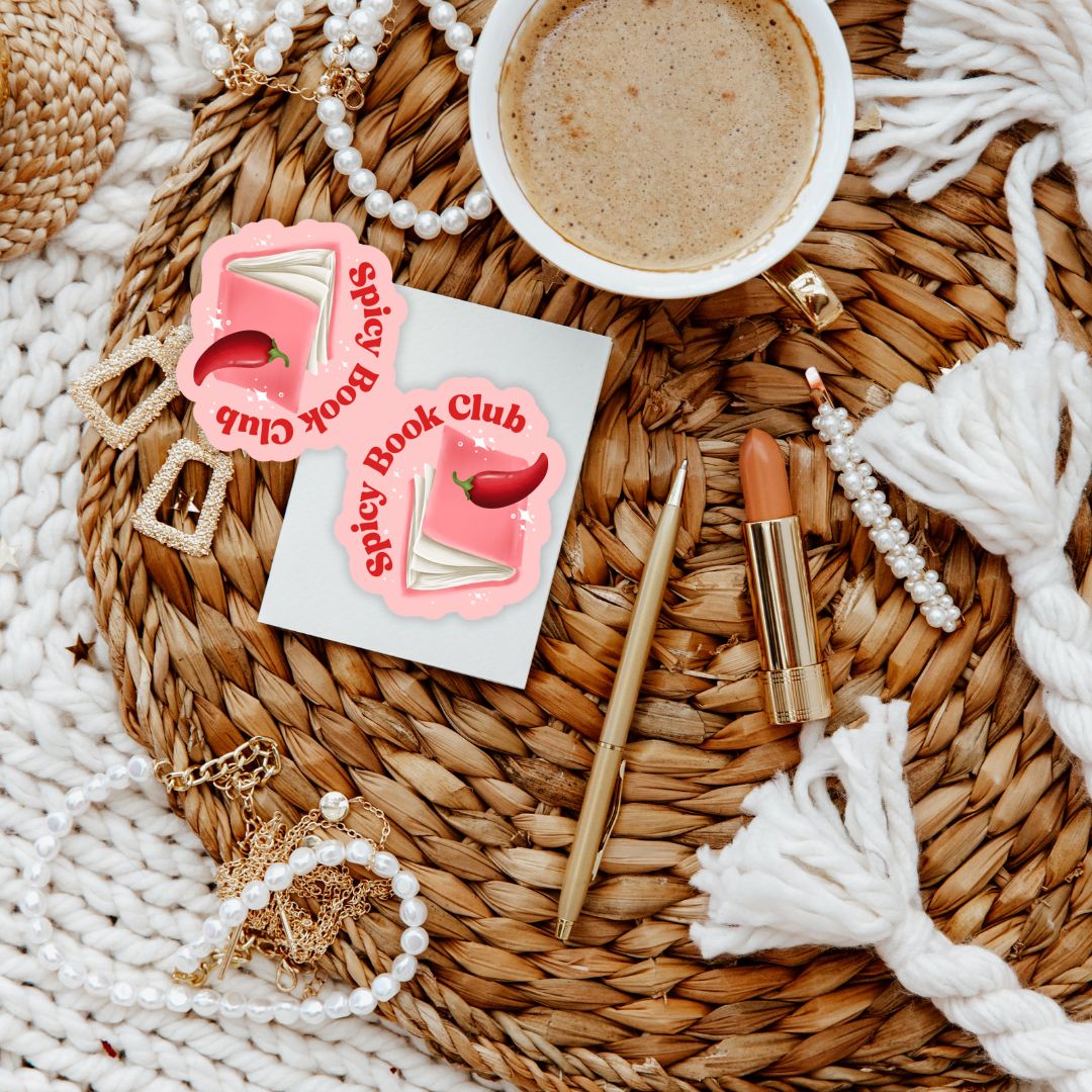Spicy Book Club Magnetic Bookmark
