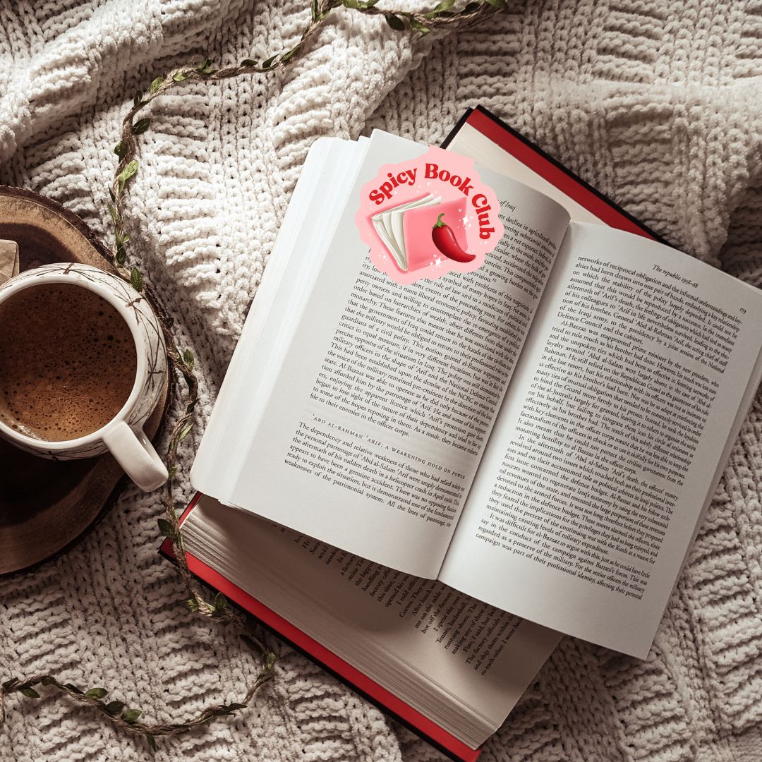 Spicy Book Club Magnetic Bookmark