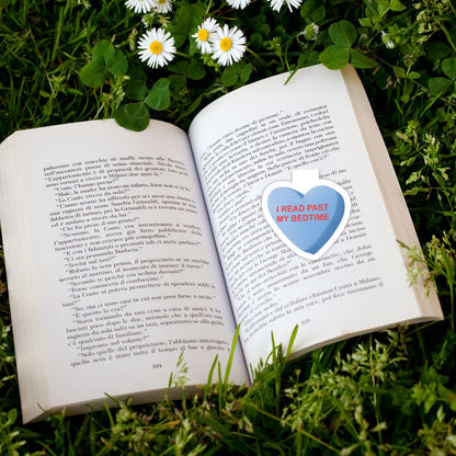 I Read Past My Bedtime Bookish Candies Magnetic Bookmark