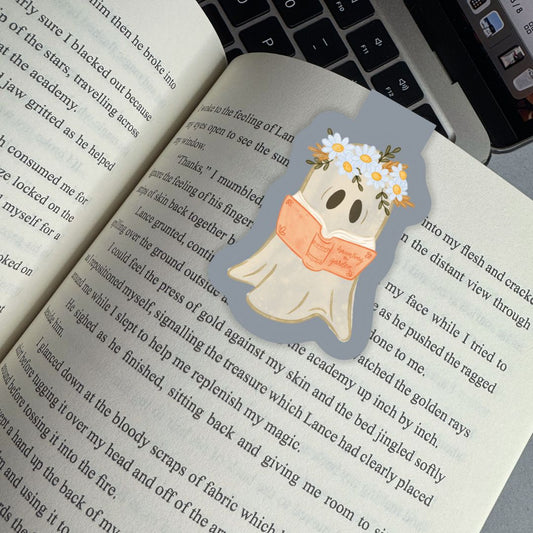 Garden Ghost Magnetic Bookmark