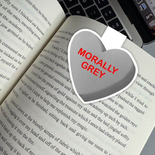 Morally Grey Bookish Candies Magnetic Bookmark