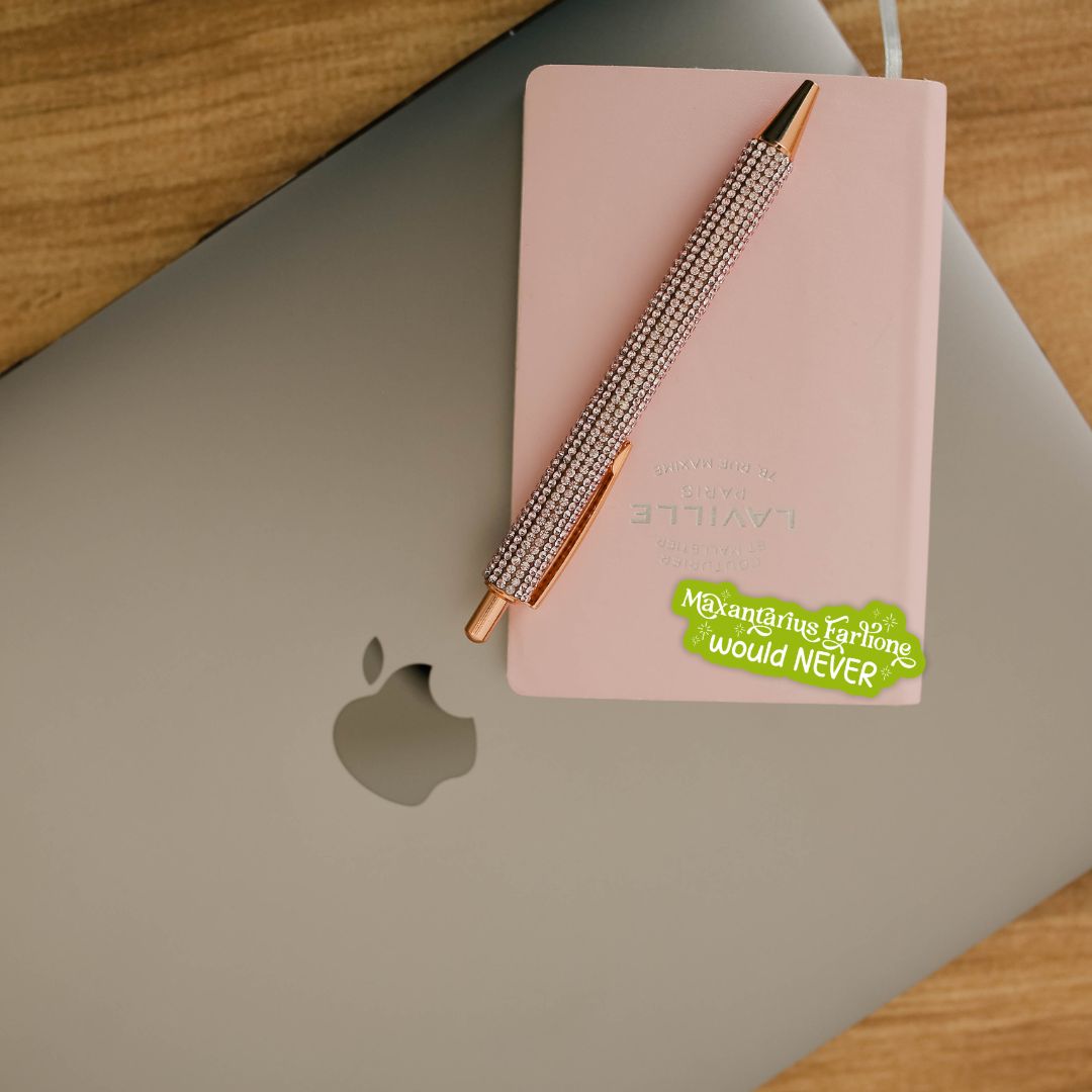 Daughter of No Worlds Book Boyfriend Sticker | Maxantarius Farlione | Carissa Broadbent Officially Licensed