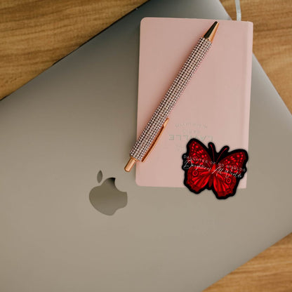 Daughter of No Worlds Quote Sticker | Daughter of All Worlds | Carissa Broadbent Officially Licensed