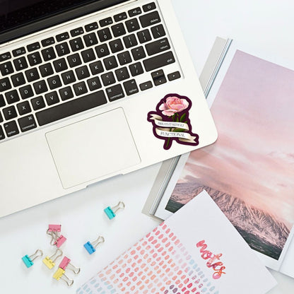 Daughter of No Worlds Quote Sticker | Breathtakingly Functional | Carissa Broadbent Officially Licensed