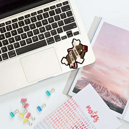 Death By TBR Sticker | Fall & Halloween Kindle Stickers