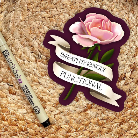 Daughter of No Worlds Quote Sticker | Breathtakingly Functional | Carissa Broadbent Officially Licensed
