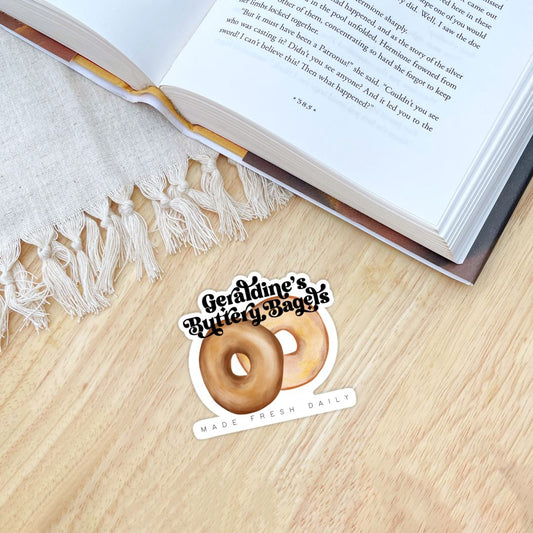 Geraldine’s Buttery Bagels Zodiac Academy Sticker - Officially Licensed