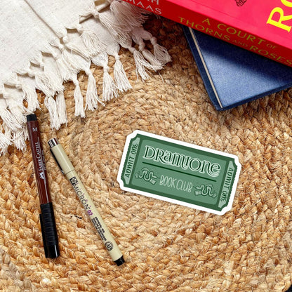 Wizard & Witch Fanfiction Ship Sticker | Book Merch | Nerdy Kindle Stickers