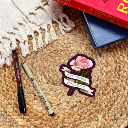 Daughter of No Worlds Quote Sticker | Breathtakingly Functional | Carissa Broadbent Officially Licensed