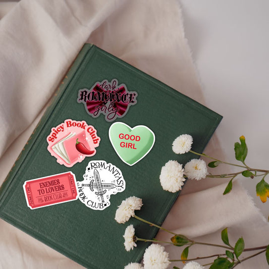 Romance Reader Sticker Pack