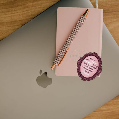 Dire Bound Stark Therion Quote Sticker | Sable Sorensen Officially Licensed