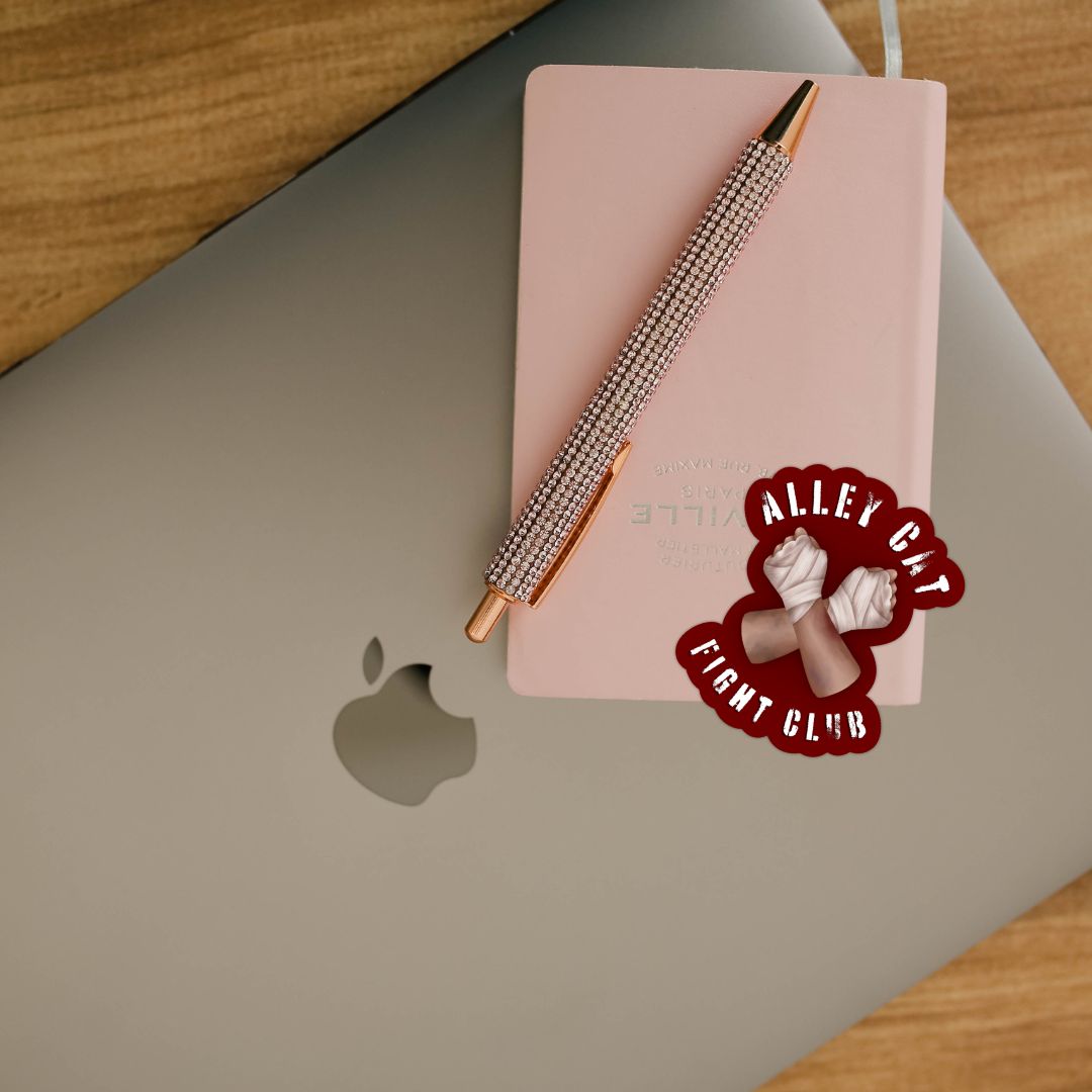 Dire Bound Alley Cat Fight Club Sticker | Sable Sorensen Officially Licensed