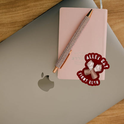 Dire Bound Alley Cat Fight Club Sticker | Sable Sorensen Officially Licensed