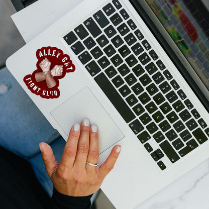 Dire Bound Alley Cat Fight Club Sticker | Sable Sorensen Officially Licensed