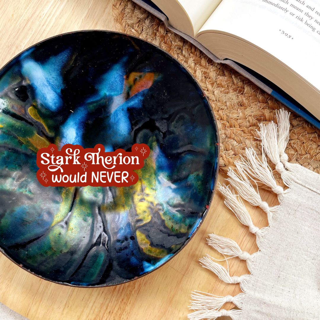 Dire Bound Stark Therion Would Never Sticker | Sable Sorensen Officially Licensed