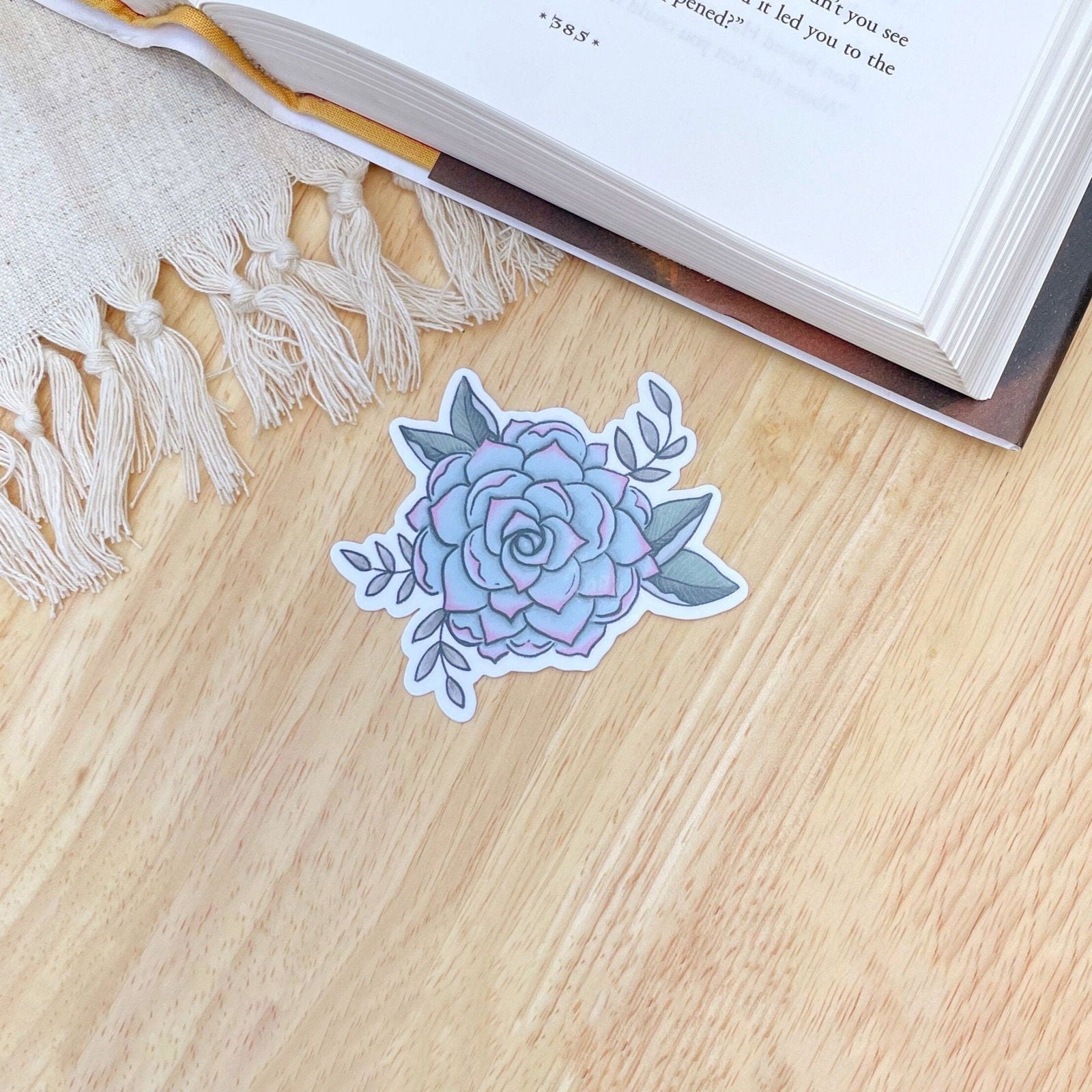 Succulent Sticker | Plant Lover | Cactus Stickers - Serafine Art & Design - 