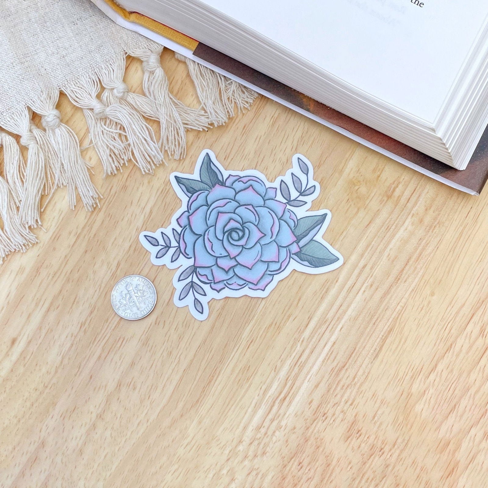 Succulent Sticker | Plant Lover | Cactus Stickers - Serafine Art & Design - 