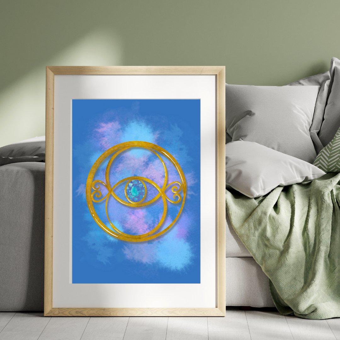 Throne of Glass Art Print | Eye of Elena | Bookish Wall Art - Serafine Art & Design - 
