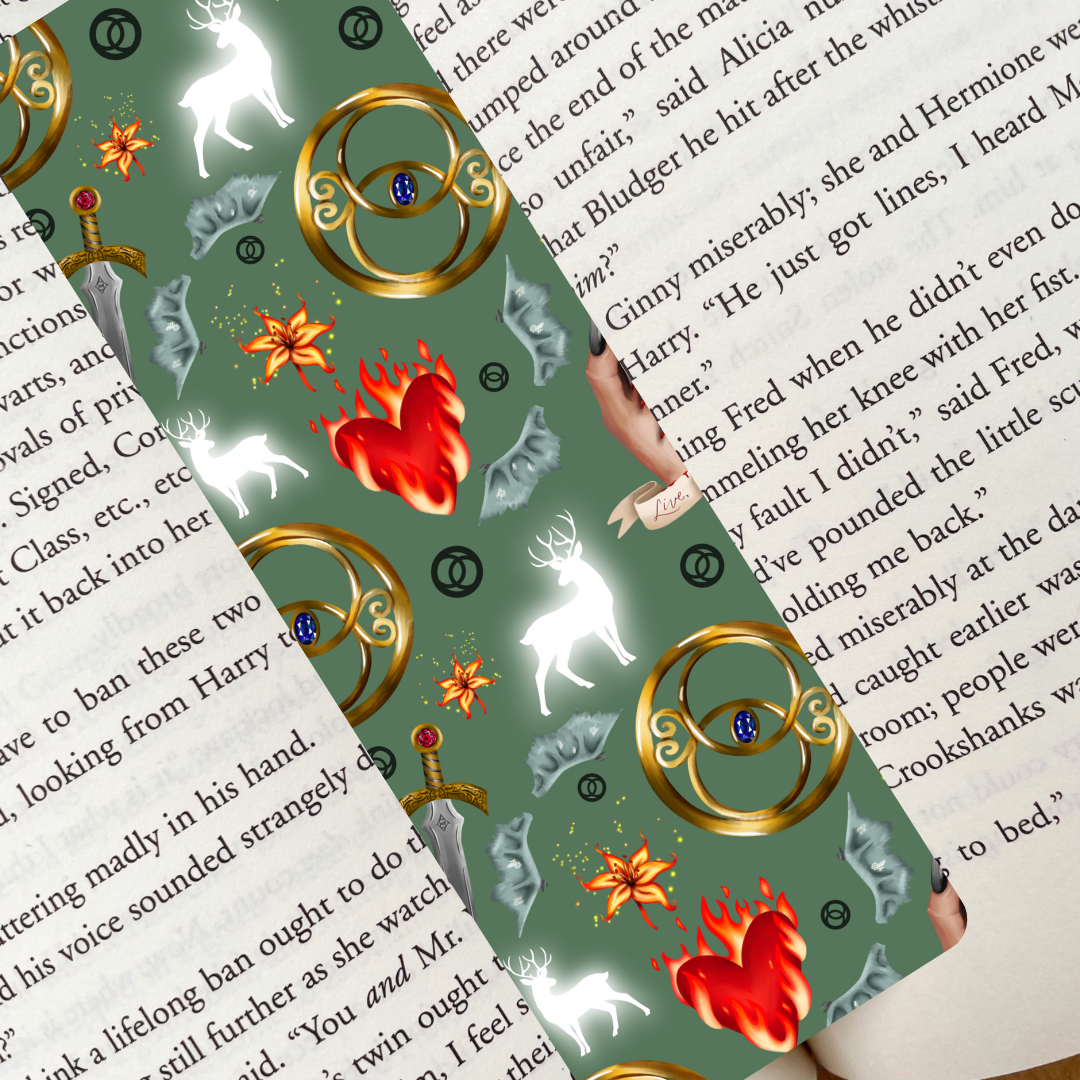 Throne of Glass Paintings Bookmark | Sarah J Maas | TOG Merch | Bookish Art - Serafine Art & Design - 