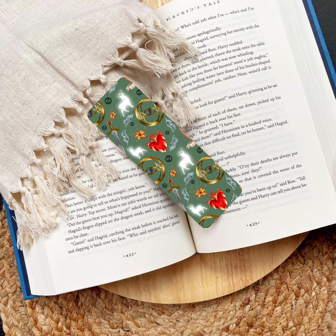 Throne of Glass Paintings Bookmark | Sarah J Maas | TOG Merch | Bookish Art - Serafine Art & Design - 
