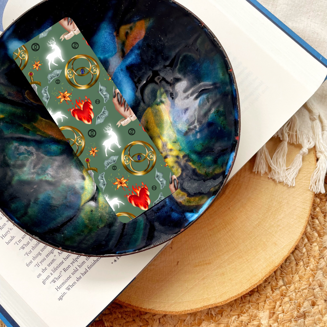 Throne of Glass Paintings Bookmark | Sarah J Maas | TOG Merch | Bookish Art - Serafine Art & Design - 
