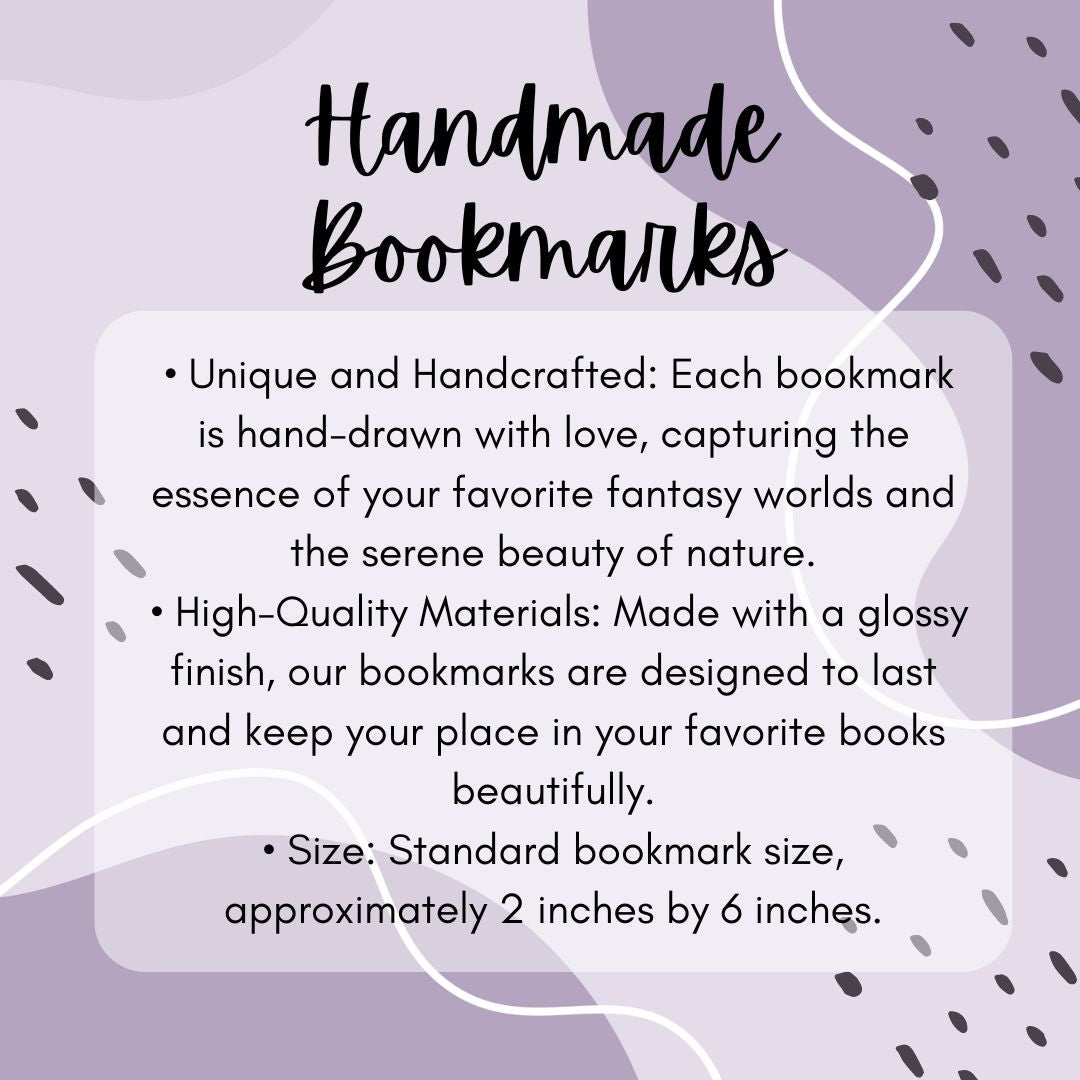 Throne of Glass Paintings Bookmark | Sarah J Maas | TOG Merch | Bookish Art - Serafine Art & Design - 