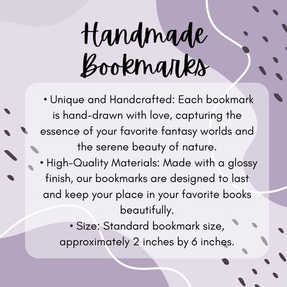 Throne of Glass Paintings Bookmark | Sarah J Maas | TOG Merch | Bookish Art - Serafine Art & Design - 