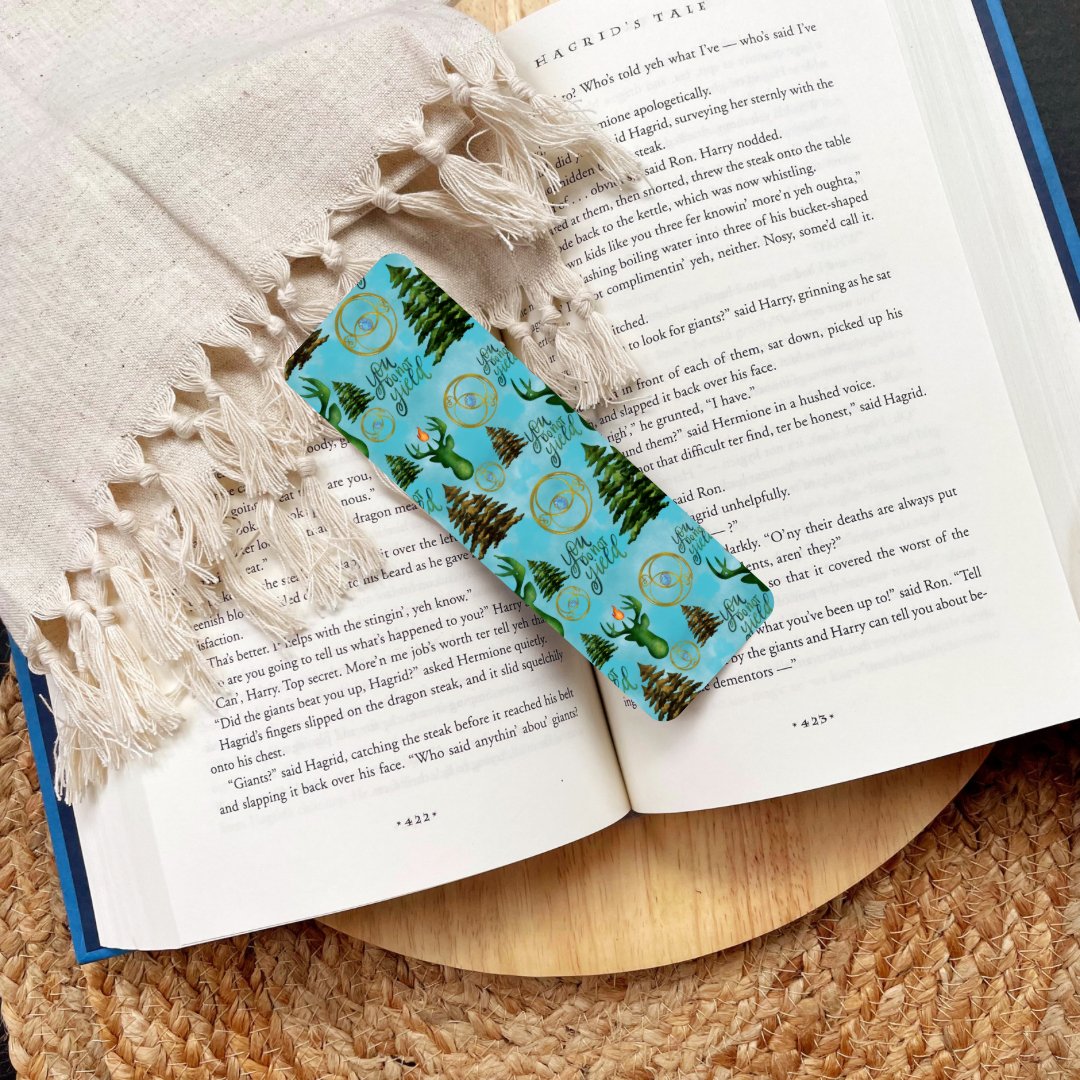 Throne of Glass Pattern Bookmark | Cute Book Accessories - Serafine Art & Design - 