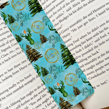 Throne of Glass Pattern Bookmark | Cute Book Accessories - Serafine Art & Design - 