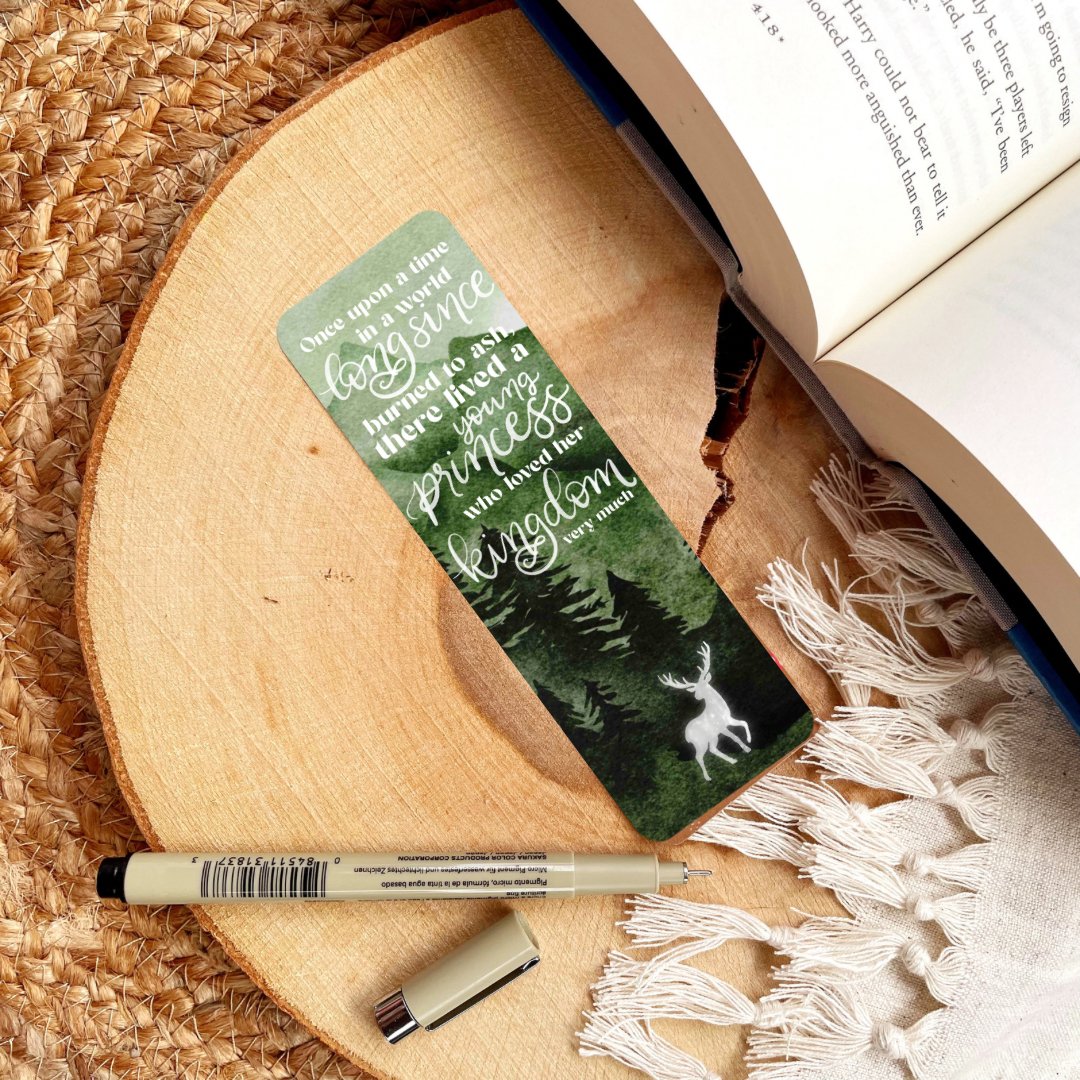 Throne of Glass Quote Bookmark | Cute Book Accessories - Serafine Art & Design - 
